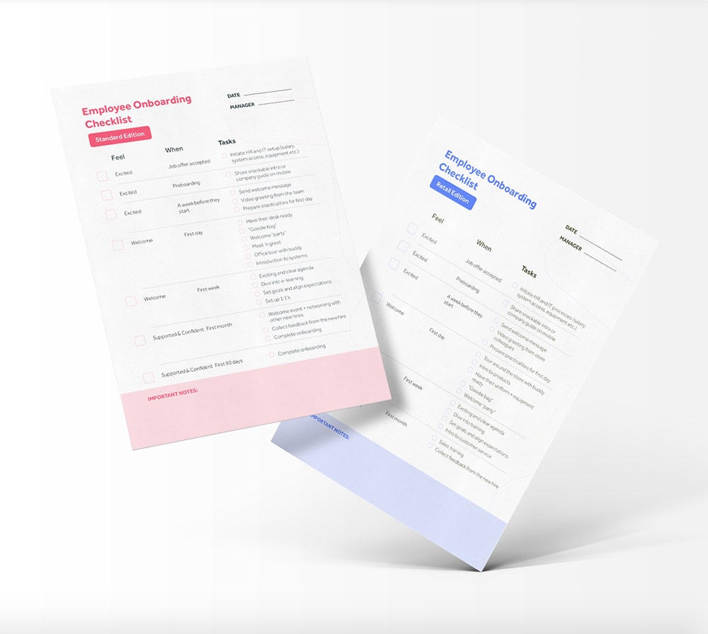 checklists mockup min