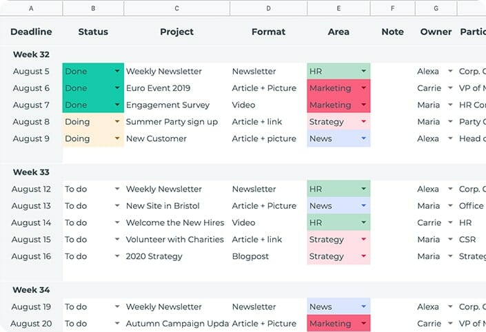 content calendarr min